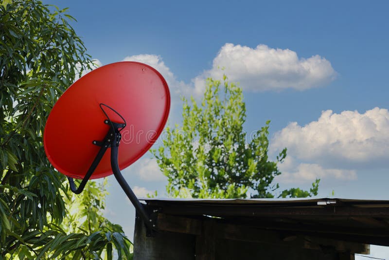 Television Reception Antenna, Installed in Rural Area, Remote Area