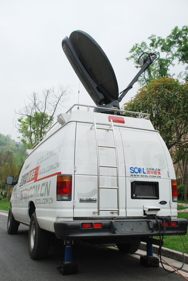CBC Television Transmission Vehicle Editorial Stock Photo Image of