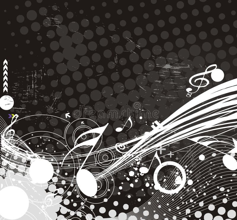 Tema da música ilustração stock Tema da música ilustração stock