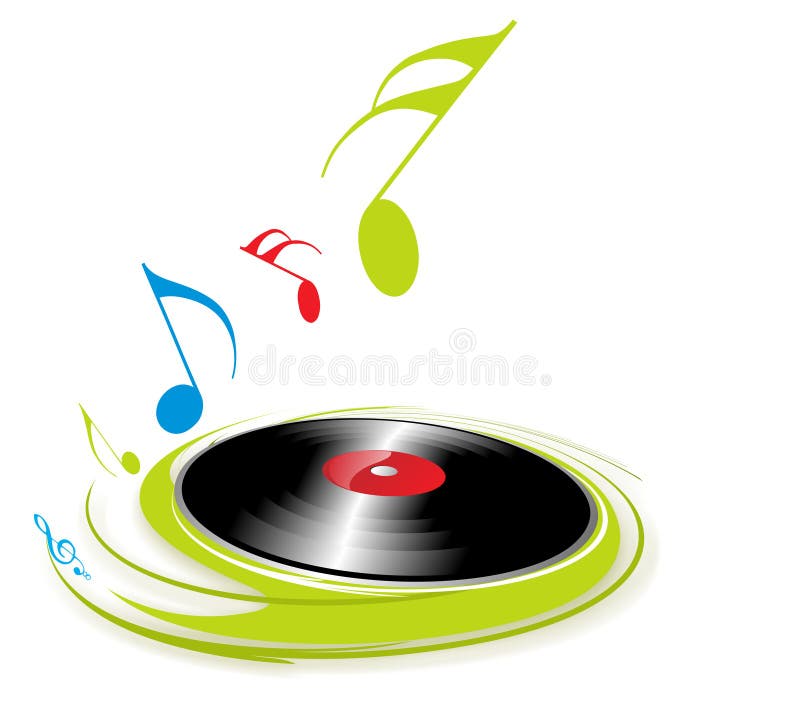 Tema da música ilustração stock Tema da música ilustração stock
