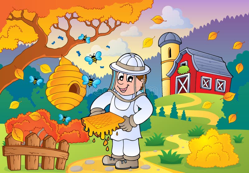 Autumn farm theme 1 - eps10 vector illustration. Autumn farm theme 1 - eps10 vector illustration.