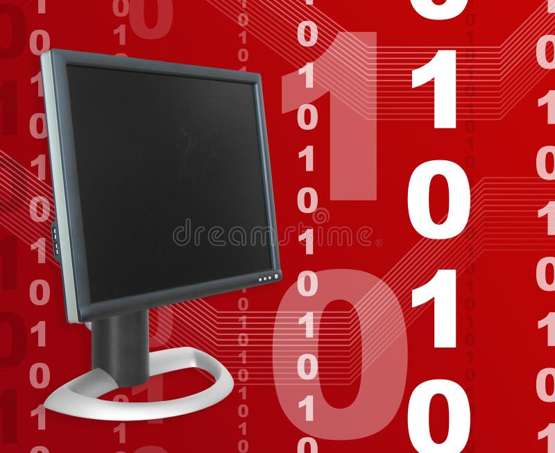Tema dos dados do Internet ilustração do vetor Tema dos dados do Internet ilustração do vetor