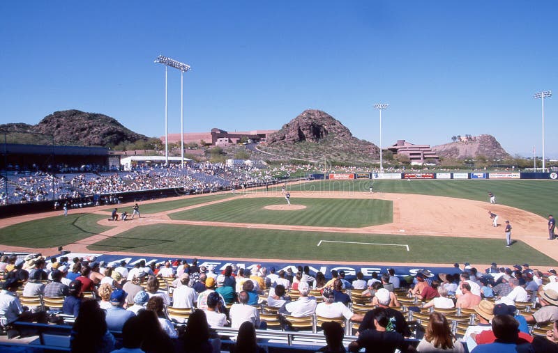 Tempe Diablo Stadium, Tempe Аризона стоковые изображения Tempe Diablo Stadium, Tempe Аризона стоковые изображения