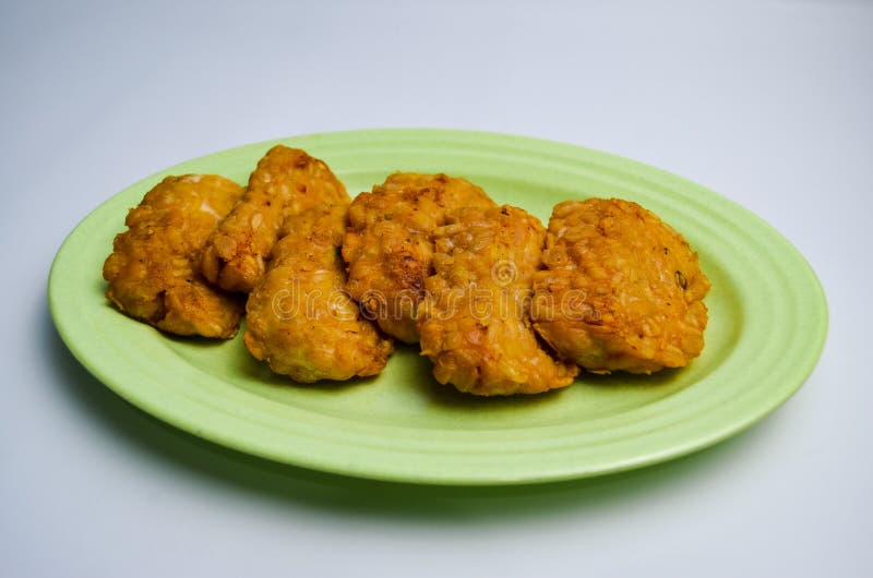 Tempe Goreng or Fried Tempeh Stock Photo Image of seafood, snack