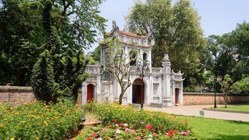 Tempel av litteratur i Hanoi