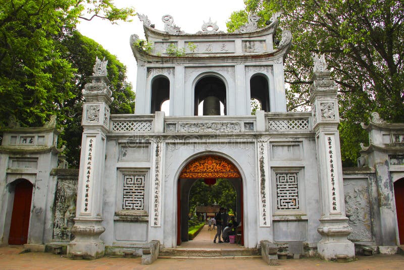 Tempel av litteratur, Skåpbil Mieu-Quoc Tu Giam, hanoi