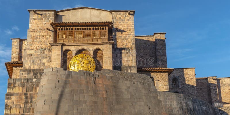 Tempel van de Zon, Cusco, Peru stock afbeeldingen Tempel van de Zon, Cusco, Peru stock afbeeldingen