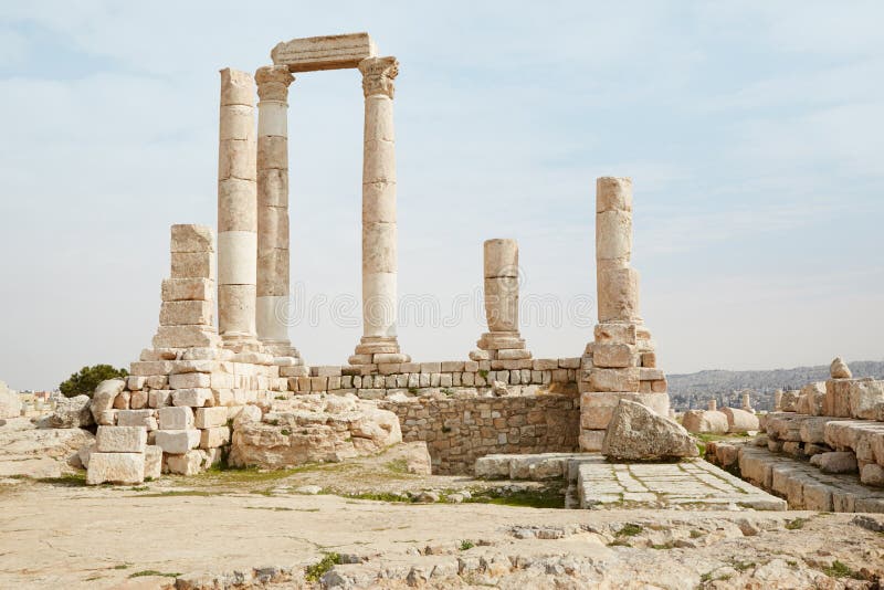 Tempel von Herkules in Amman, Jordanien