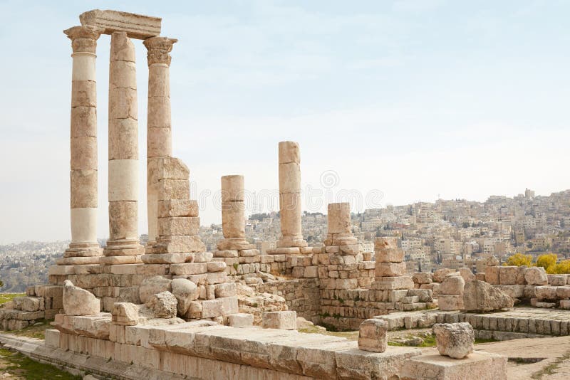 Tempel von Herkules auf der Amman-Zitadelle