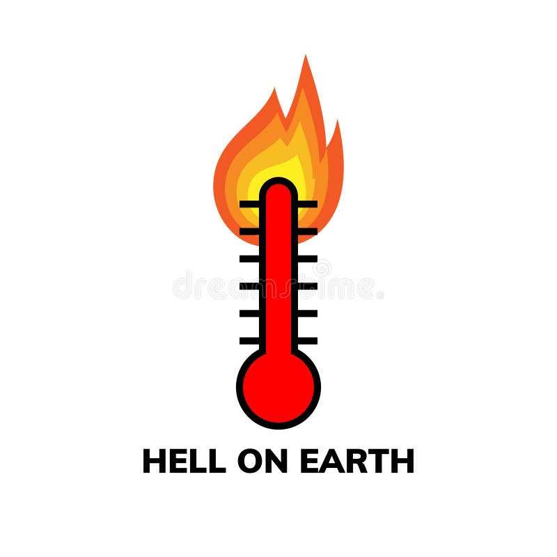 Temperaturowa ikona, klamerki sztuka ilustracji Temperaturowa ikona, klamerki sztuka ilustracji