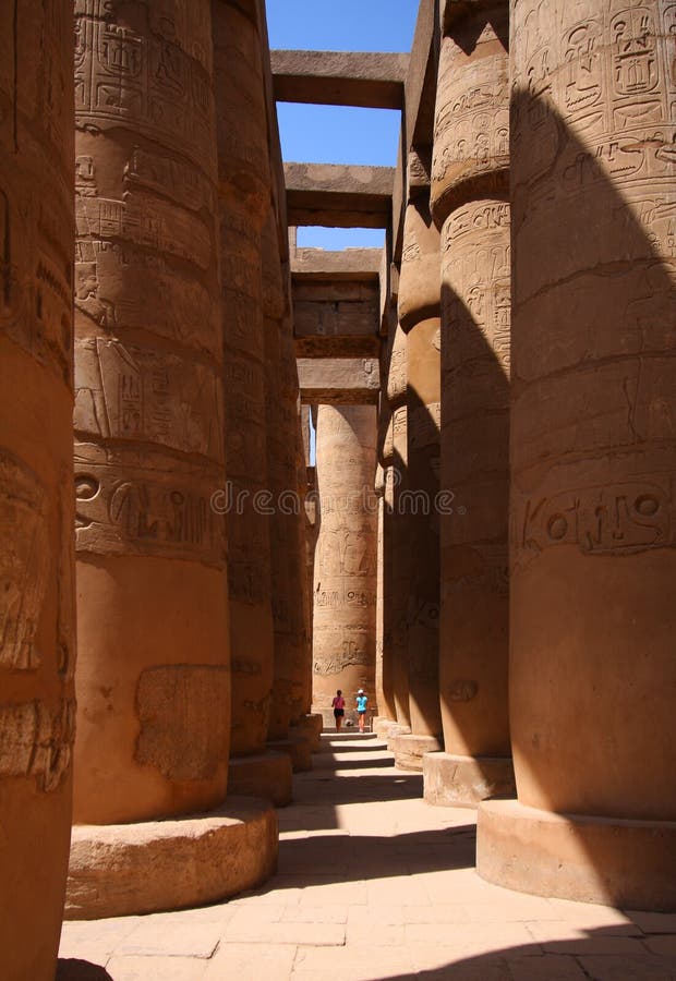 Tempiale di Karnak a Luxor, Egitto fotografie stock libere da diritti Tempiale di Karnak a Luxor, Egitto fotografie stock libere da diritti