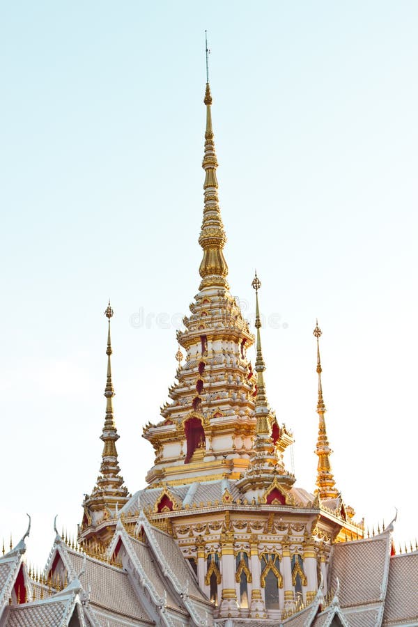 Tempio thailandese fotografia stock