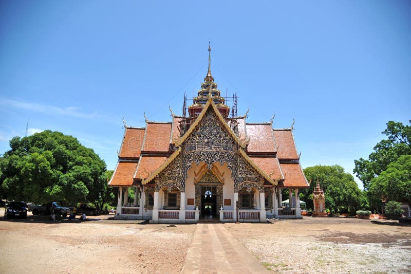 Tempio thailandese immagine stock