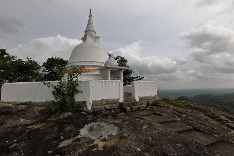Tempio di Akasha a Maligatenna nello Sri Lanka fotografia stock libera da diritti Tempio di Akasha a Maligatenna nello Sri Lanka fotografia stock libera da diritti