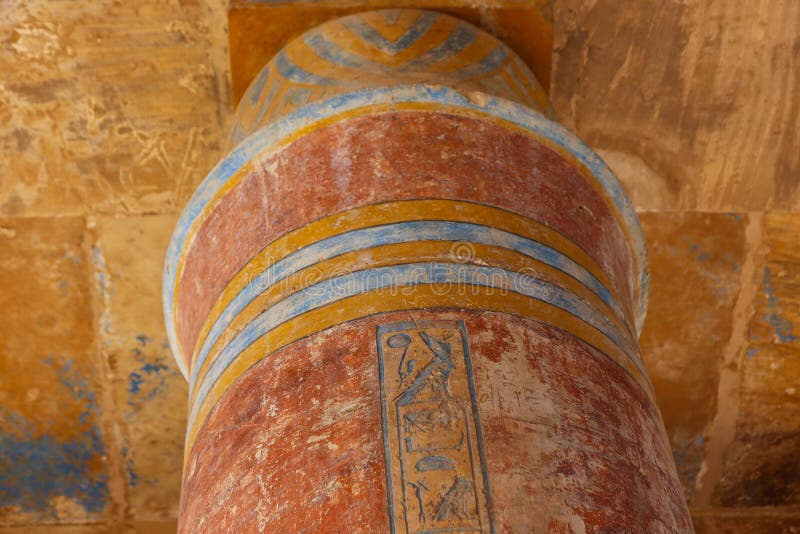 Tempio di Karnak - Egitto. Architettura del tempio di Karnak al tempio dell'Egitto - di Luxor Karnak - la maggior parte del tempio enorme all'Egitto