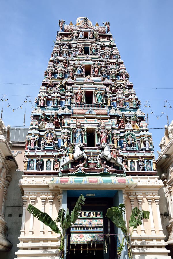Tempio Sri Mahamariamman fotografie stock