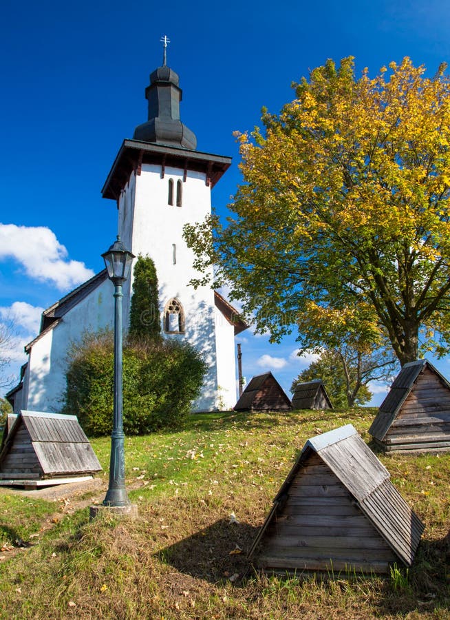 Templársky kostol v obci Martinček, Slovensko