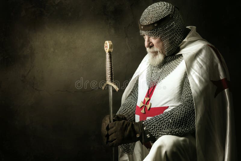 Templar riddare arkivfoto Templar riddare arkivfoto