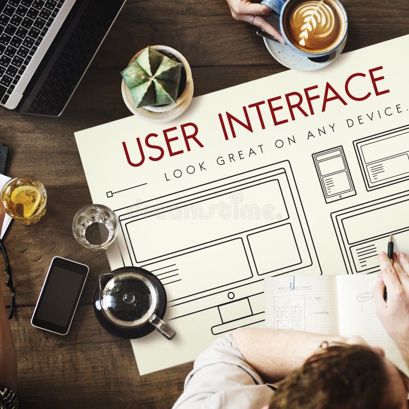 Template Layout Web UI Website Concept royalty free stock photo