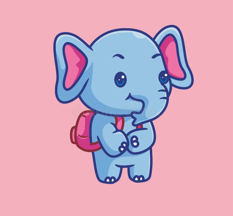 https://thumbs.dreamstime.com/b/template-ss-cdr-cute-baby-elephant-go-to-elementary-school-isolated-cartoon-animal-illustration-flat-style-sticker-icon-design-254112117.jpg