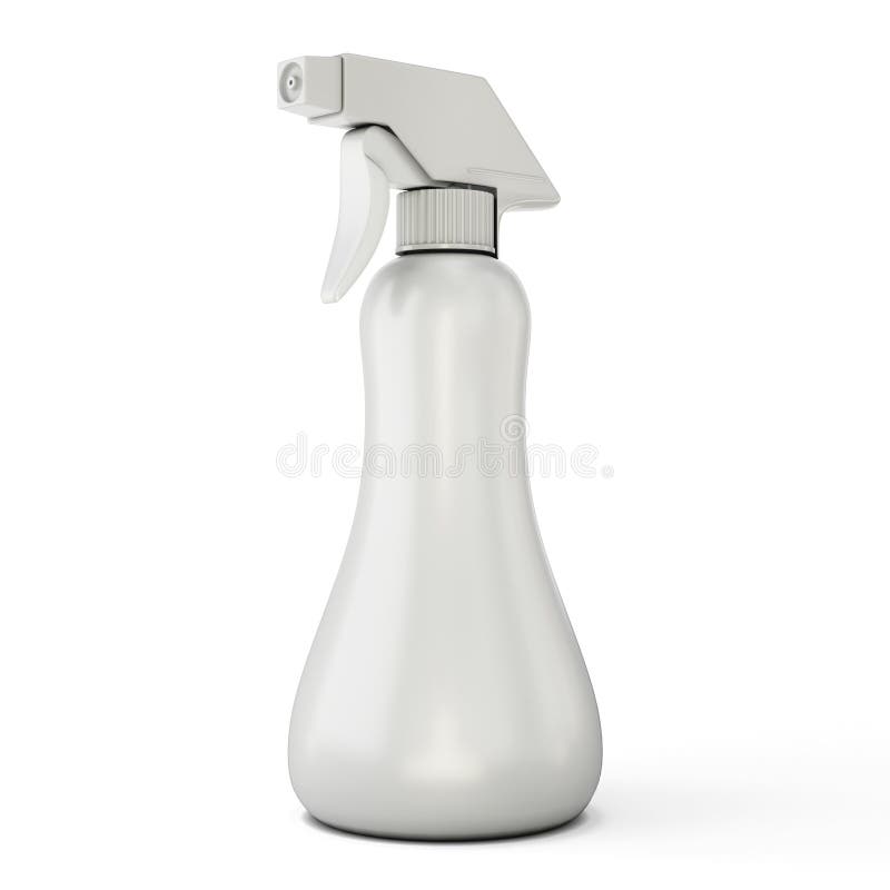 Download Template White Spray Bottle Mockup For Your Design Stock Illustration Illustration Of Merchandise Equipment 51201270 PSD Mockup Templates