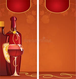Template Of Wine List Stock Illustration Illustration Of Riesling 