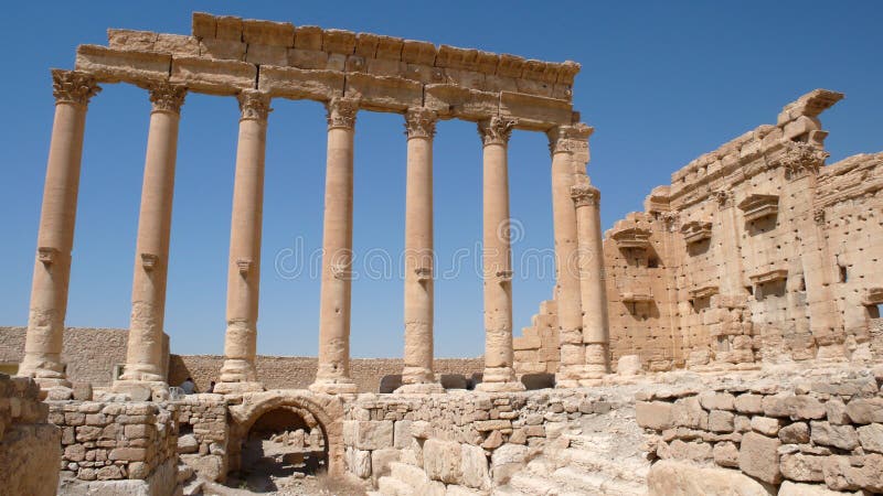 Temple of Bel in Palmyra. Syria