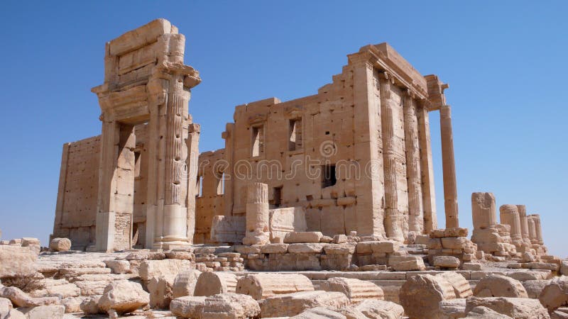 Temple of Bel in Palmyra. Syria