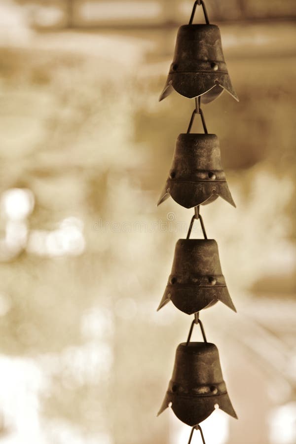 Temple bells at a Buddhist shrine