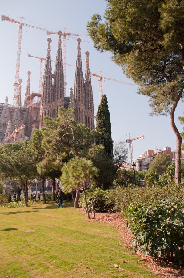 Temple / church of the Sagrada Familia, Barcelona