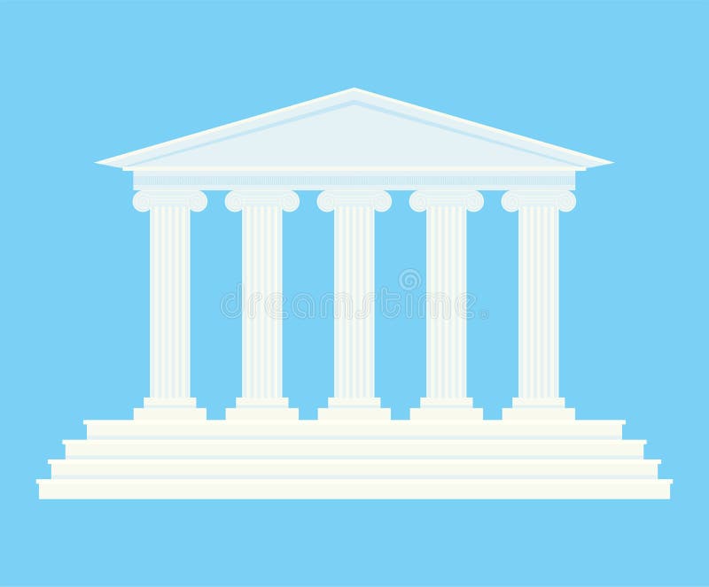 Temple Columns Stock Illustrations – 2,190 Temple Columns Stock ...