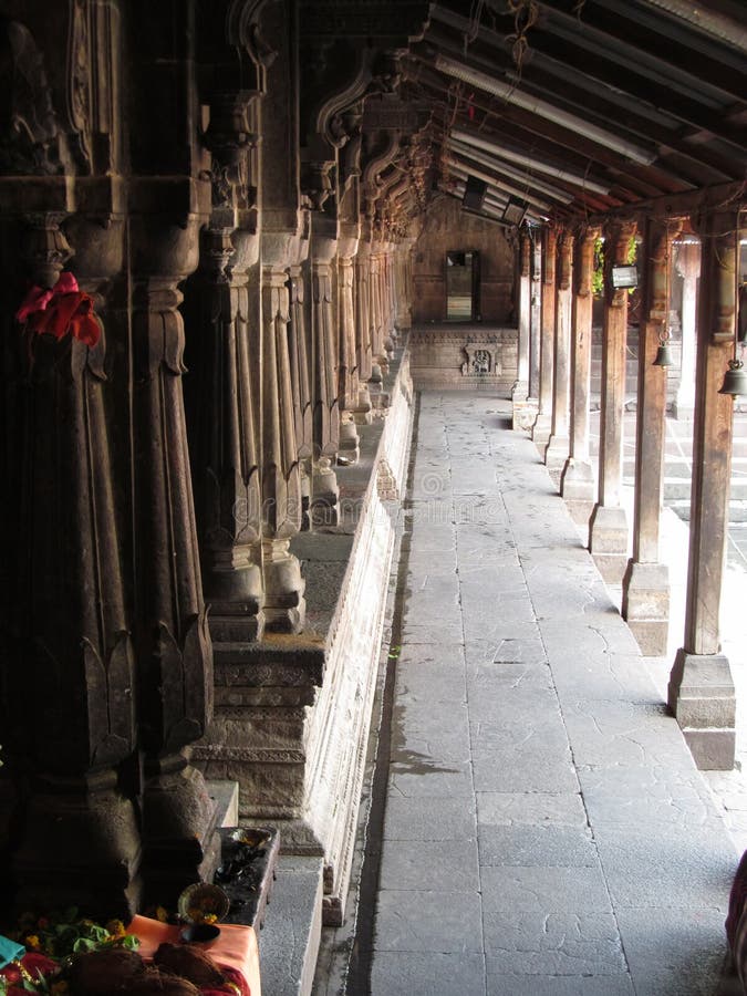 Temple corridor