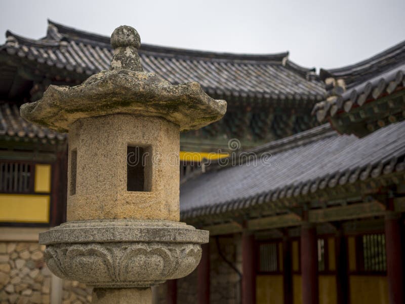 Temple de Bulguksa dans Gyeongju, Corée du Sud