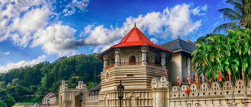 Temple de la relique sacrée de dent, Kandy Sri Lanka Temple de la relique sacrée de dent, Kandy Sri Lanka