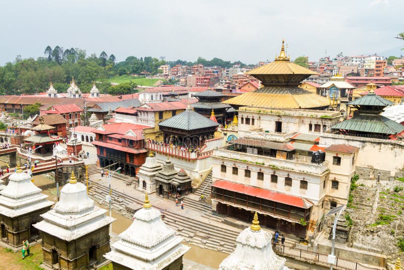 Temple de Pashupatinath image libre de droits Temple de Pashupatinath image libre de droits