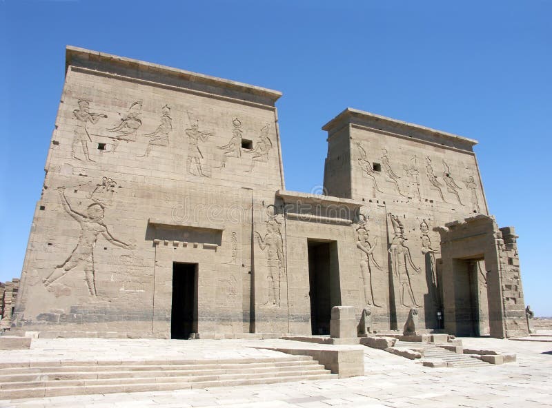 Temple de Philae photographie stock Temple de Philae photographie stock