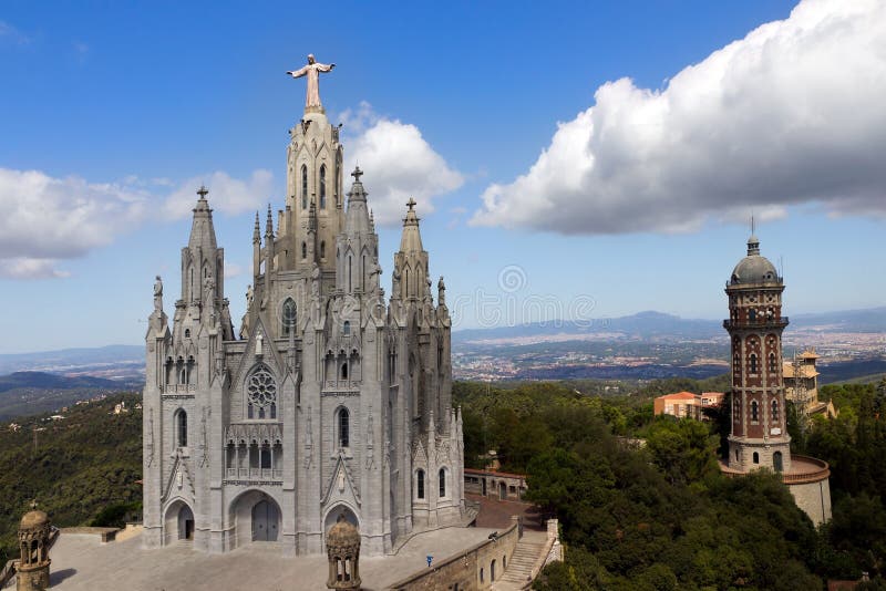 Temple de Sagrat Cor, Tibidabo, Barcelona