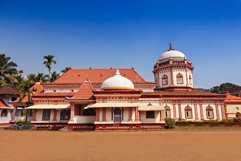 Temple de Shree Nagesh photos libres de droits Temple de Shree Nagesh photos libres de droits