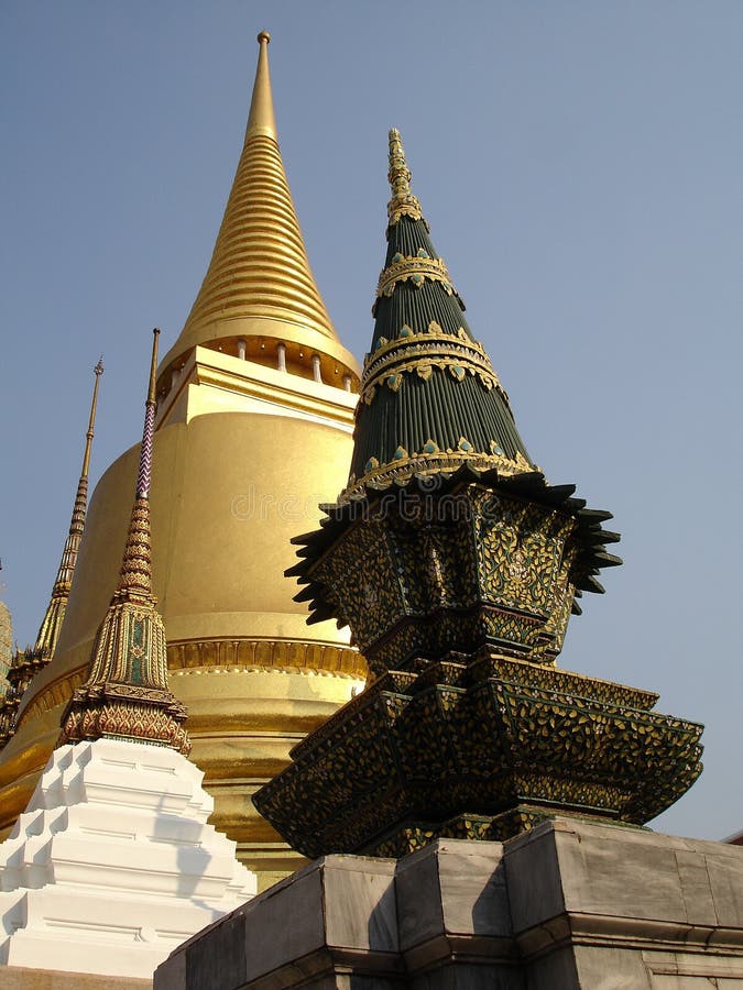 Temple din Bangkok stock photo