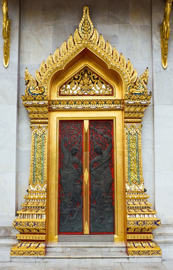 Temple door stock photo. Image of front, temple, ancient 21388898