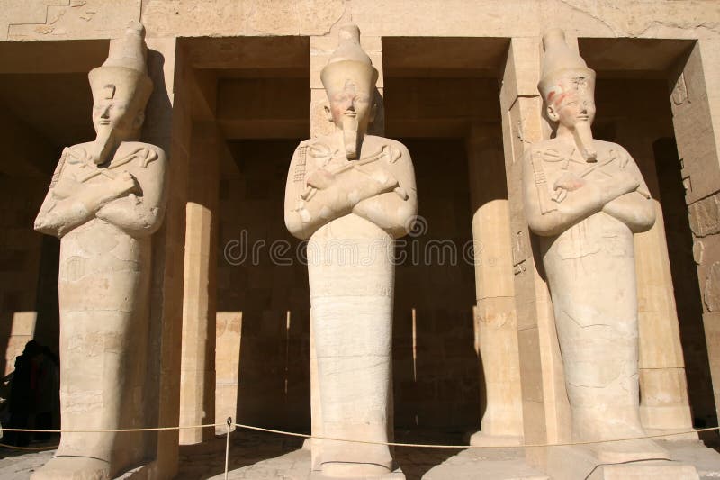 Temple of Hatshepsut (Egypt) royalty free stock image