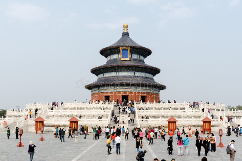 Temple of Heaven in Beijing, China. royalty free stock photo Temple of Heaven in Beijing, China. royalty free stock photo