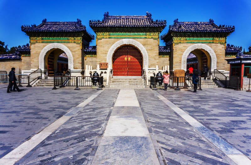 The temple of heaven in Beijing