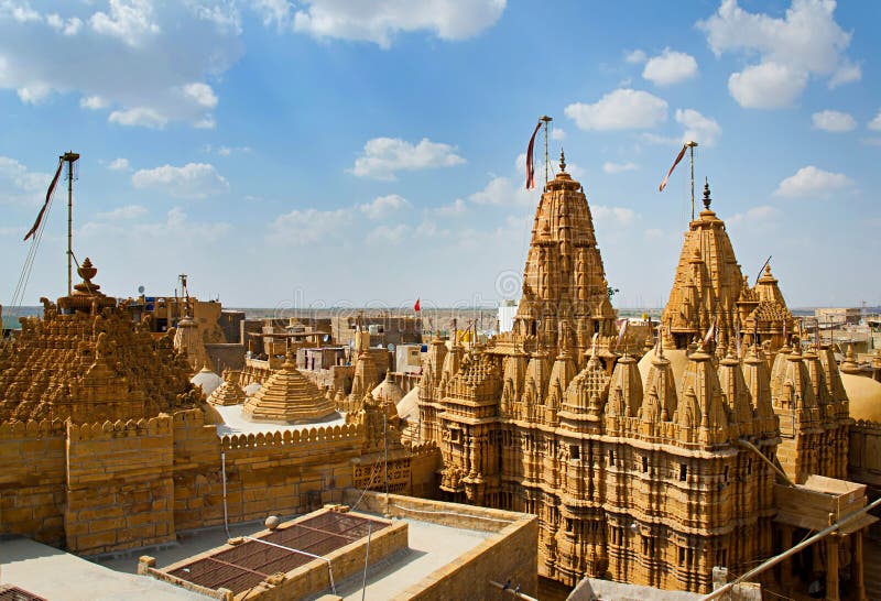 Temple in Jaisalmer Fort, Rajasthan, India