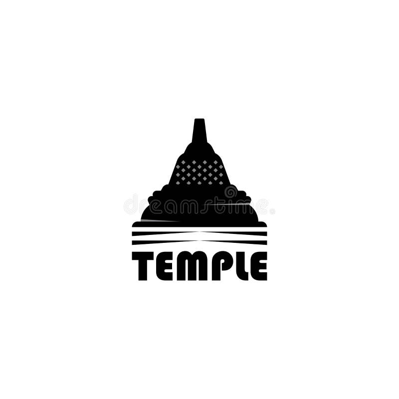 Temple logo stock vector. Illustration of silhouette 249904342