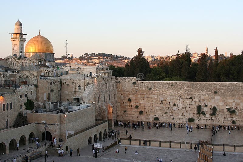 The Temple Mount in Jerusalem royalty free stock images The Temple Mount in Jerusalem royalty free stock images