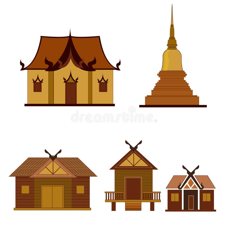 Temple and pagoda