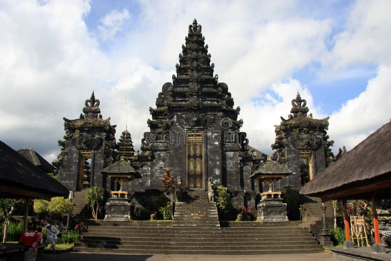 Temple Pura Besakih de Balinese images libres de droits Temple Pura Besakih de Balinese images libres de droits