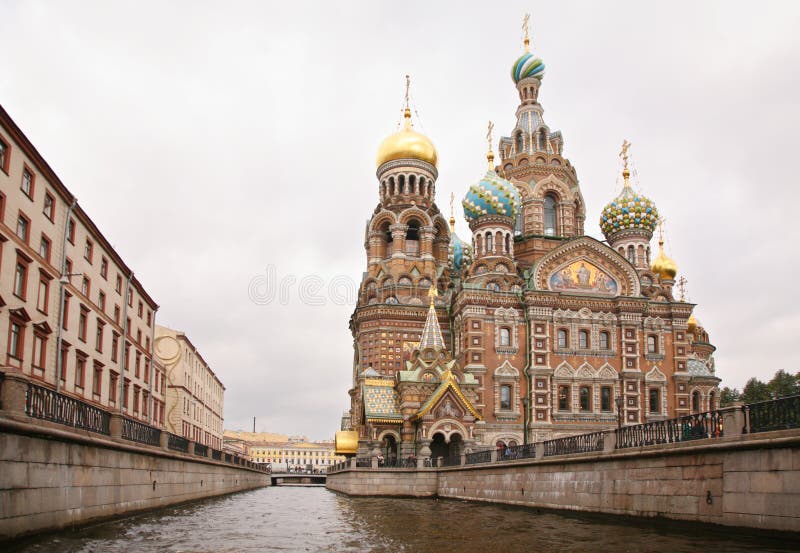 Temple of Saviour on blood in Saint Petersburg