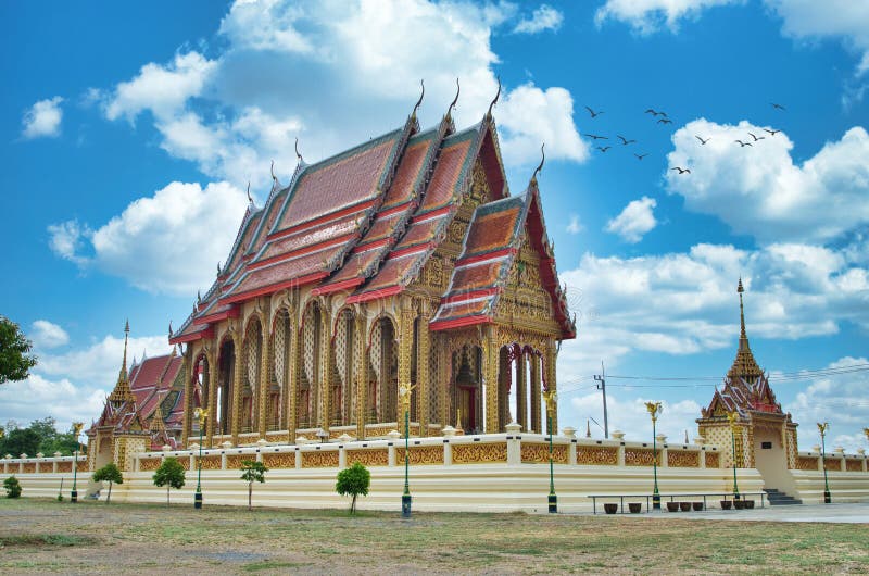 Temple in Thailand royalty free stock images